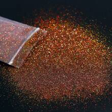 50克全息细闪粉环氧树脂填料闪亮金银树脂颜料用于硅胶模具填充玻璃杯艺术DIY工艺品 - 彩色 - 查看 11