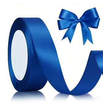 1/5 Pcs Colorful Gift Wrapping Ribbon, Satin Ribbon, Silk Ribbon, 22M Long, For Artificial Rose Craft, Gift Packaging