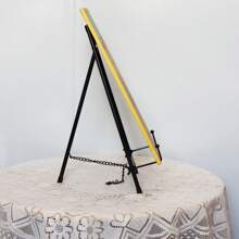 1pc Heavy Duty Metal Tripod Stand, Suitable For Wedding Welcome Arch, Poster Photo Display, Desktop Easel, Gallery Frame Holder, Wedding Ceremony Prop, Painting Easel, Shop Display Best Gifts,Wedding Decor,Home Decor ,Room Decor Party Favors Bride Birthday Graduation Birthday Decorations Party Decorations Bachelorette