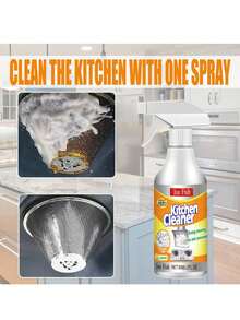 Set de 3 limpiadores de campana extractora: 1 limpiador de manchas de aceite, 1/2/3 limpiadores de humo y grasa pesada especiales para la cocina, limpiador multiusos para retirar la suciedad y los malos olores, apto para uso doméstico, restaurantes y limpieza del hogar (se envía aleatoriamente modelos nuevos y antiguos) - Multicolor - Ver 5