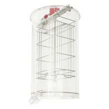 SanBouSi 2 Frame Honey Bee Extractor Beekeeping Equipment Transparent Honey Extractor - Clear - View 4