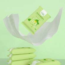 7pcs/Pack Portable Wet Wipes For Daily Cleaning, Suitable For Outdoor Travel, Going Out, Students, Kitchen, Bathroom, Home, Picnic, Christmas, Halloween