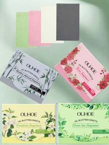 竹炭吸油纸，强效吸油，便携，瞬间吸油，打造完美妆容，夏季油性肌肤必备，全新热销产品