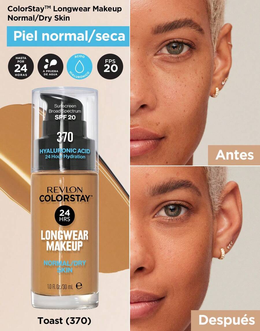 Revlon Maquillaje Liquido Colorstay Make Up Normal / Dry