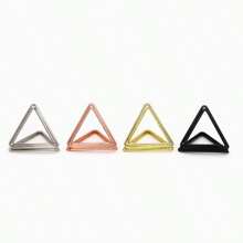 Triangle Card Clip, Mini Desk Card Clip, Photo Clip, Memo Clip, Business Card Clip, Desk Card Clip, Triangle/Heart Shaped Table Number Clip, Wedding Table Card Clip, Mini Business Card Clip, Cutlery Display Rack, Picture Clip, Center Decor, Commemorative Party, Suitable For Wedding, Birthday Party, Office, Dining Table, Menu Clip (Random Color)