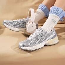 Giày chạy bộ New Balance NB 740 Series Retro, giày thể thao thường ngày mới năm 2026, giày sneaker đôi unisex U740AR2 - Màu Xám nhạt - Xem 6