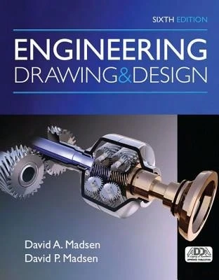 Pre-Owned Engineering Drawing And Design (Hardcover) By David Madsen - Single Book - View 1