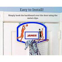 New Basketball Hoop Laundry Clothes Hamper Game For Hooks Over The Door Helps Make Dirty Clothes Fun Can Be Personalized Perfect For Boys And Girls Bedrooms Shoot It Dunk It Wash It