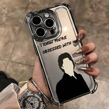 Funda de Teléfono Pareja The Diaries para 16 15 14 13 12 11 Pro X XR XS 8 Plus, a prueba de golpes, transparente, suave, cubierta trasera - Colores mixtos - Ver 3