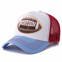 JZML 1 pièce Casquette de camionneur pour hommes avec lettre brodée