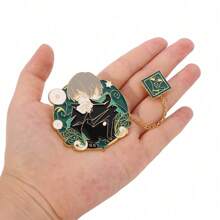 bandai Bandai 1 Stück kreative Anime Nanami Kento Kette Brosche schöner Emaille-Pin Metall-Abzeichen Schmuck Kleidung Rucksack Zubehör Festgeschenk Kleideraccessories Pin für Kleidung Taschenbanner
