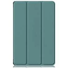 Funda de tableta compatible con Honor Pad X9 X8 X8A X8Pro 11.5 SE 11 11.5"S, Xiaoxin Pad Tab M9 M10 M11, Galaxy Tab S10 S9 S8 S7 FE Plus S6 Lite, iPad Pro 11 Air 11 13, Xiami Redmi Pad SE 6S Pro, con función de soporte plegable de tres pliegues, protección contra el sueño automático y protección de borde, funda protectora de piel - Verde - Ver 10