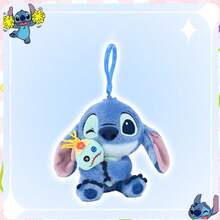 Official Stitch Plush Toy - Cute Stuffed Animal Keychain & Bag Charm | Authentic Plush Doll Key Ring For Backpacks, Keys & Gifts - Multicolor - View 7