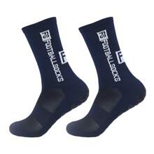 4 Pares de Calcetines de Deporte con Puntos de Silicona Antideslizantes, Adecuados para Fútbol, Correr, Ciclismo, Senderismo