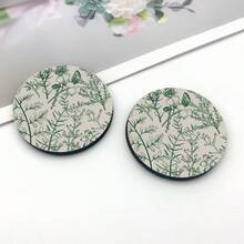 2pcs Car Cup Coaster Stylish & Durable Fast-Drying Non-Slip Car Cup Mat - One Size 2pcs - View 5