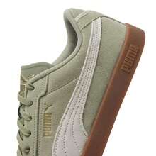 Puma Club II Era 绒面革休闲运动鞋，轻便户外旅行鞋，男女通用款 400717-24 - 咖啡色-米白色 - 查看 7