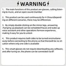 SIMSONLAB 1 Stück Neue Intelligente Drahtlose Brille, Tragbare Technologie mit Touchpad-Steuerung, Hi-Fi Ton, Eingebautes Mikrofon, USB aufladbar, Kabellose Konnektivität für Musik, Blaulichtfilter-Dekorationsbrille, Anrufe & Outdoor-Aktivitäten - Perfektes Geschenk für Frauen & Männer