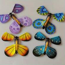 Colorful Plastic Magic Party Favors, Unique Patterns, Batteryless, Suitable For Birthday, Christmas, Halloween, Classroom Prizes (Random Assortment)