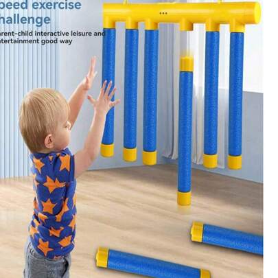 1pc Children Hand-Eye Coordination Training Grabber Toy (2 Random Colors), Interactive Parent-Child Game For Concentration Training, Suitable For 3-12 Years Old Boys & Girls