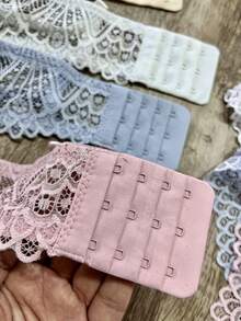 Lace Lingerie Set Bra With Padded Cup And Mid-Rise Lace Panties