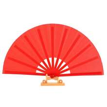13 Inch(Approx. 33.0 Cm) Large Size Handheld Fan, For Flag Spinning, Foldable Hand Fan For Women, Floor Fan, Portable For Outdoor, Wedding, Party, Decoration (1 Piece)