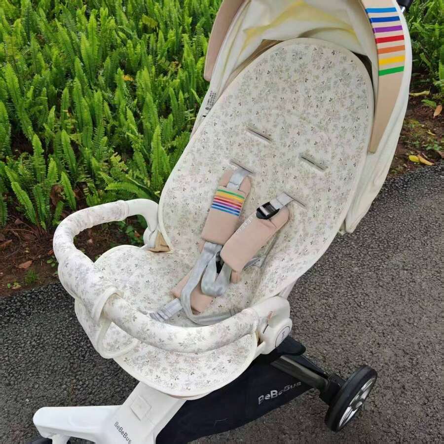 Baby Stroller Breathable Ice Silk Cooling Mat, Universal Accessory For Baby Strollers, Summer Cooling Mat - Multicolor - View 1
