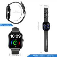 Eytlptoc Multifunctional Smart Watch - (Answer/Dial Calls), Multiple Sports Modes, Remote Camera, Music Playback Control, Alarm Clock, Call & Message Notification, Wireless Connection Compatible With Smartphones, Fashionable Wearable Watch For Men And Women!