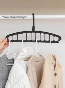 1pc/2pcs/4pcs/6pcs Space Saving Shirt Hangers, Closet Organizers For Coats, Wardrobe Hangers For Clothes, Strong And Compact Design, Easy To Use, Ideal For College Dorms And Small Apartments