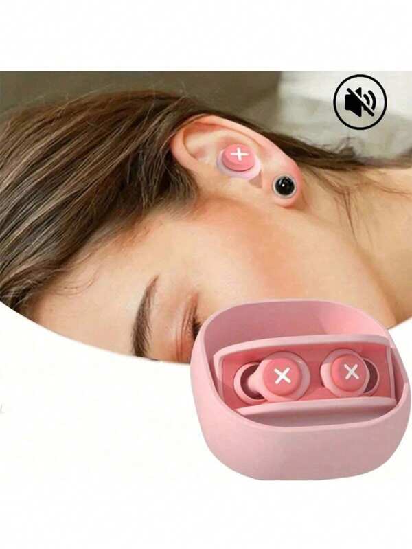 1 Piece Of Reusable Silicone Earplug, Noise Reduction And Sound Isolation | Suitable For Naps, Nighttime Sleep And Noisy Environments, Isolate Loud,
