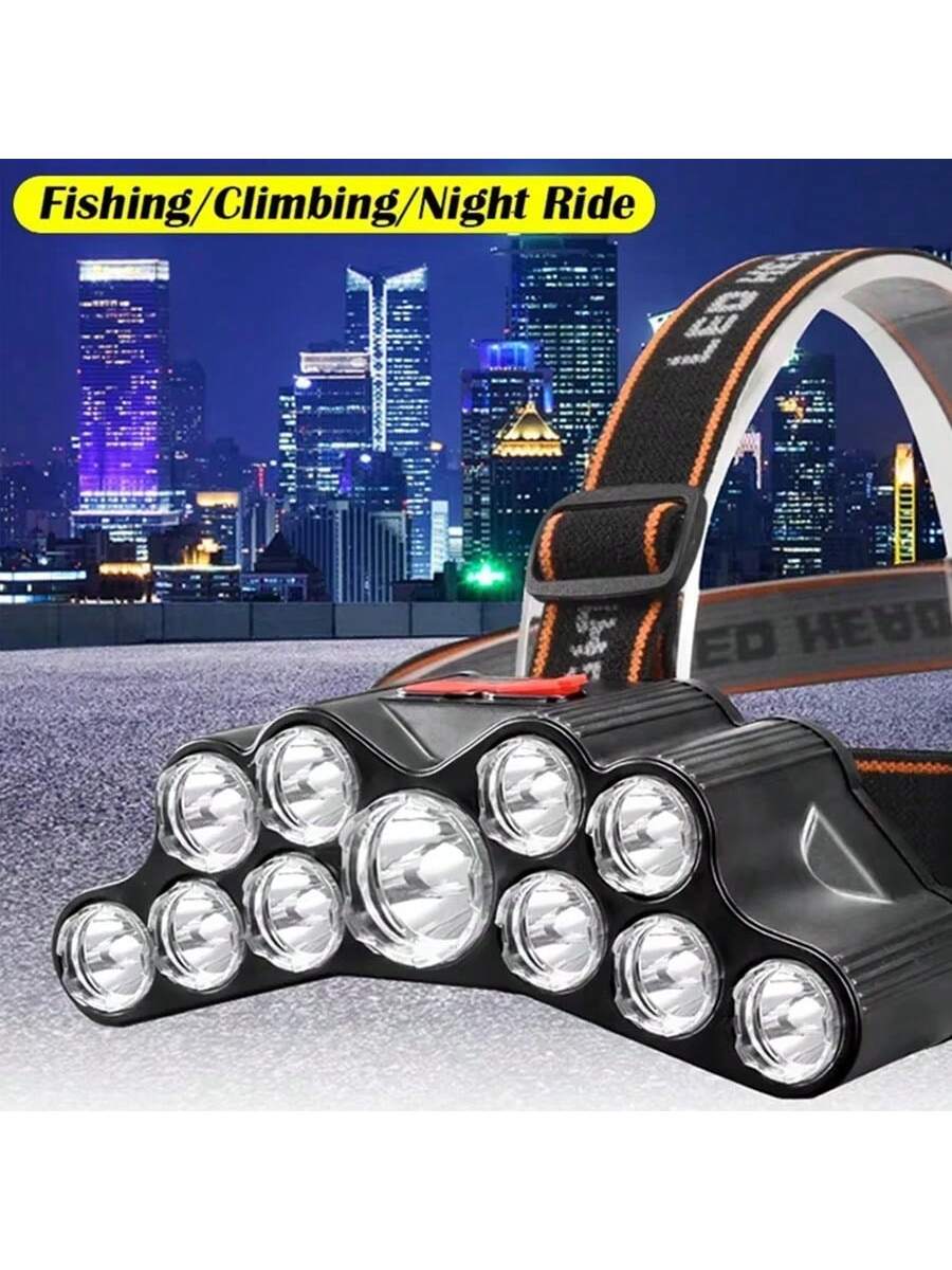 ضوء رأس قابل للشحن ليد فائق السطوع – محمول ومقاوم...