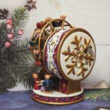 Rotary Ferris Wheel Resin Music Box, Decor Ornament, Gift For Birthday, Holiday, Anniversary
