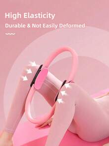 Vòng tập yoga Pilates Magic Yoga Ring Pilates Circle xấp xỉ 14 inch (khoảng 14"), vòng kháng lực Pilates đa năng có tay cầm bằng xốp thoải mái. Dùng để tập đùi, vòng tập yoga định hình đùi, thiết bị tập Pilates tại nhà cho phụ nữ, thiết bị tập thể dục Pilates Circle -, thích hợp cho yoga, thể dục, thể thao, bài tập Pilates. - Nhiều màu - Xem 4