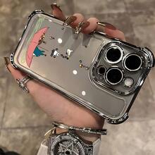 Funda de Teléfono de Gato Lindo para 16 15 14 13 12 11 Pro X XR XSMAX 8 Plus, Cubierta Trasera Transparente Suave a Prueba de Golpes - Colores mixtos - Ver 7