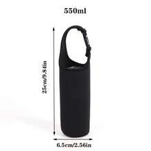 Cup Insulation Cover Thickened Water Bottle Insulation Cover Strap Glass Protective Cover Portable Scalding-Proof Water Cup Cover1pc - Black - View 18