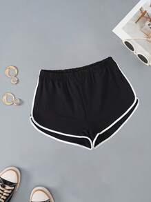 Damen Lässig Sport Yoga Shorts, Damen Sportbekleidung