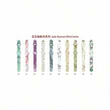 硅胶表带适用于 表带 40 毫米 44 毫米 46 毫米 45 毫米 41 毫米 49 毫米 38 毫米 40 毫米 42 毫米 Series 10 Ultra2 6 7 8 9 Se 表带 - 粉色 - 查看 1