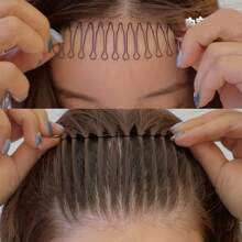 3-teiliges Haarstyling-Kamm-Set, Wellenkräuselkamm, unsichtbarer Haarclip Pony-Trimmer, DIY Haarstyling-Tool, Haarstyling, Haarzubehör, Haarstyling-Set, Haarstyling-Werkzeug-Set