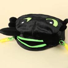 Spin Master Dragon Tamer Series - Adorable Toothless Boy Plush Crossbody Bag | Soft Fluffy Cuddly Shoulder Storage Bag For Girls Christmas Birthday Present