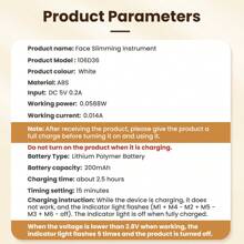 Hailicare 6 Modes Face Massager, 8 EMS Settings | 15 Min Auto-Off + Adjustable Headband | 2 Electrode Pads, Suitable For All Skin Types - Economical Daily Care Solution