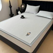 Cooling Mattress Pads - Bed Sheet-water Green - View 3