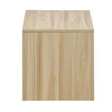 Miroytengo Baúl Mueble Auxiliar  Color Pino 80x40x40 cm - Marrón - Ver 3