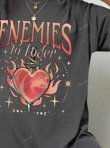 Enemies To LoversShirt, Romantasy T Shirt, Dark Romance Reader, Book Club Shirt, Gift For Book Lover