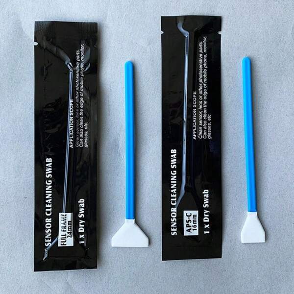 10 Pack Cleaning Slr Camera Sensor Wiping Stick Cmos Lens Phone Screen Cleaning Stick Dust Free Production Vacuum Packing Dry Camera Cleaning Swab Cleaning Stick
