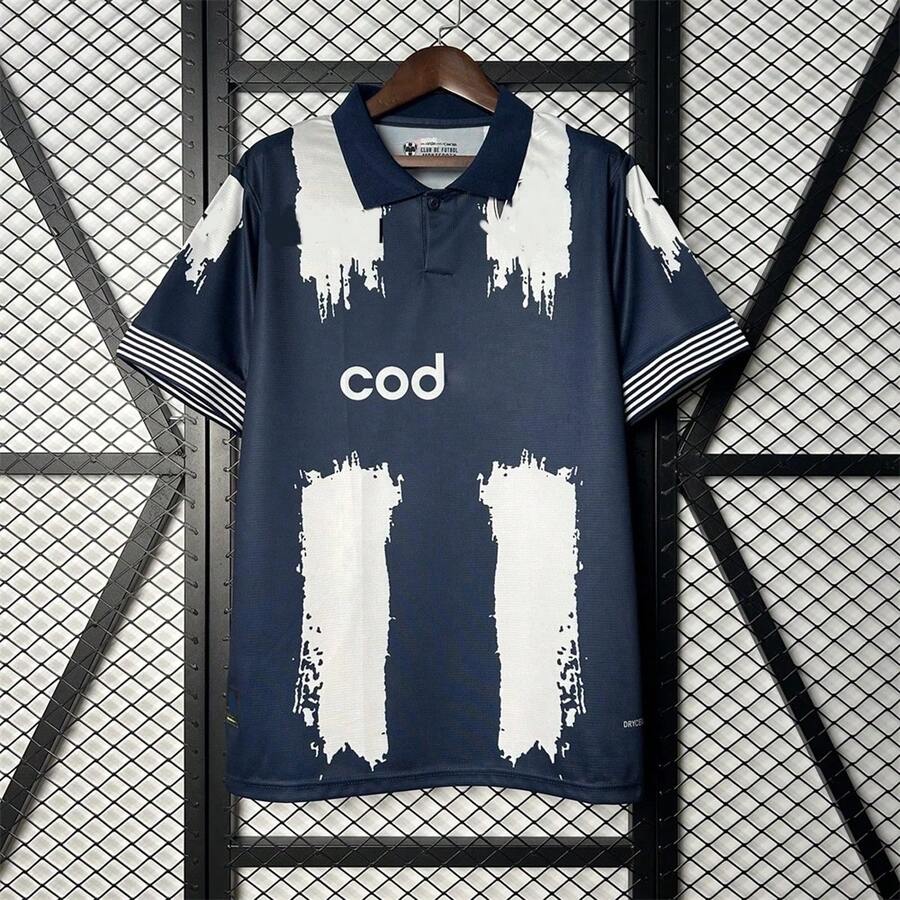 Jersey de Monterrey Nueva Playera de Futbol Mundial de Clubes 2026 - Azul y blanco - Ver 1