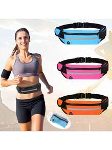 Creative Sports And Leisure Waist Bag, Waterproof And Shockproof, Close Fitting Mobile Phone Bag, Must Bring Magical Water Bottle Bag For Outdoor Cycling And Running