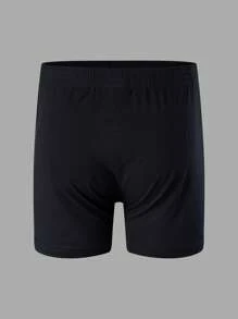 3 pezzi/confezione, boxer in norcotton per uomo taglie forti, pantaloncini casual comodi in cotone, taglie: 1XL, 2XL, 3XL, 4XL, 5XL, 6XL