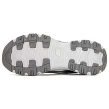 Skechers 女士D'LITES 1.0休闲系带运动鞋，户外运动，日常通勤，舒适轻便运动休闲鞋149906-BKGY - 黑色/灰色 - 查看 4