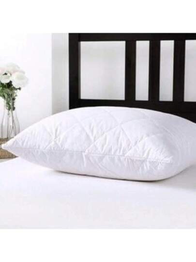 1Pc Quilted Bed Kussen Sleeping 50x70 Cm, Pillows Side Back Sleepers, Super Zachte Down Alternative Silicone Filled view 2