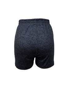 European And American Style Women Fashion Sexy Solid Gray Beach Sports Shorts - Grey - View 2