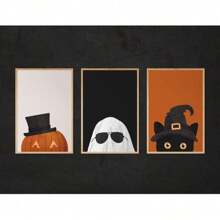 3 قطع من لوحات الجدار لفن الهالوين، طباعة أشباح قطط وقرع، ملصقات هالوين بدون إطار، ديكور هالوين، ديكور عيد الميلاد، ديكور ، ديكور حفلات الزفاف، ديكور المنزل، ديكور الخريف، ديكور الخريف، ديكورات عيد الميلاد، لوازم الحفلات، ديكور الأعياد الداخلية، ديكور جدران هالوين